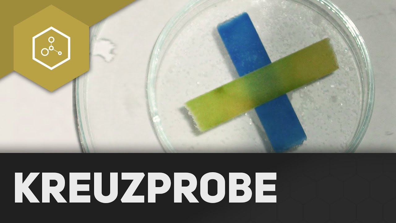 Kreuzprobe - Nachweis von Ammoniumionen