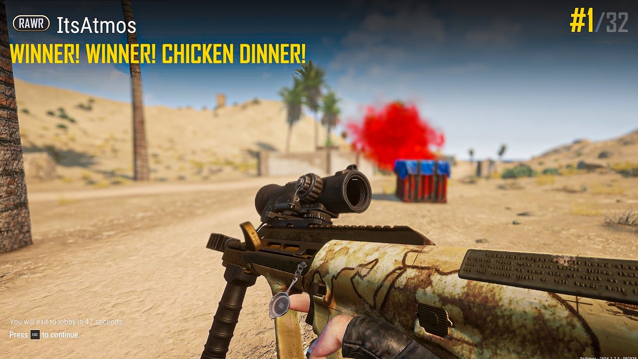 Просто несколько случайных побед в PUBG