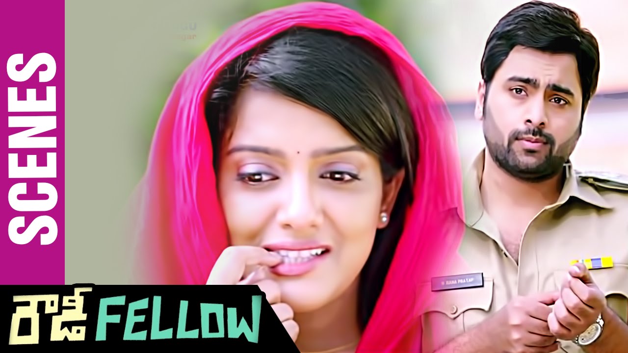 Rowdy Fellow Telugu Movie Scenes | Nara Rohit Funny Warning to Vishakha Singh | Rao Ramesh