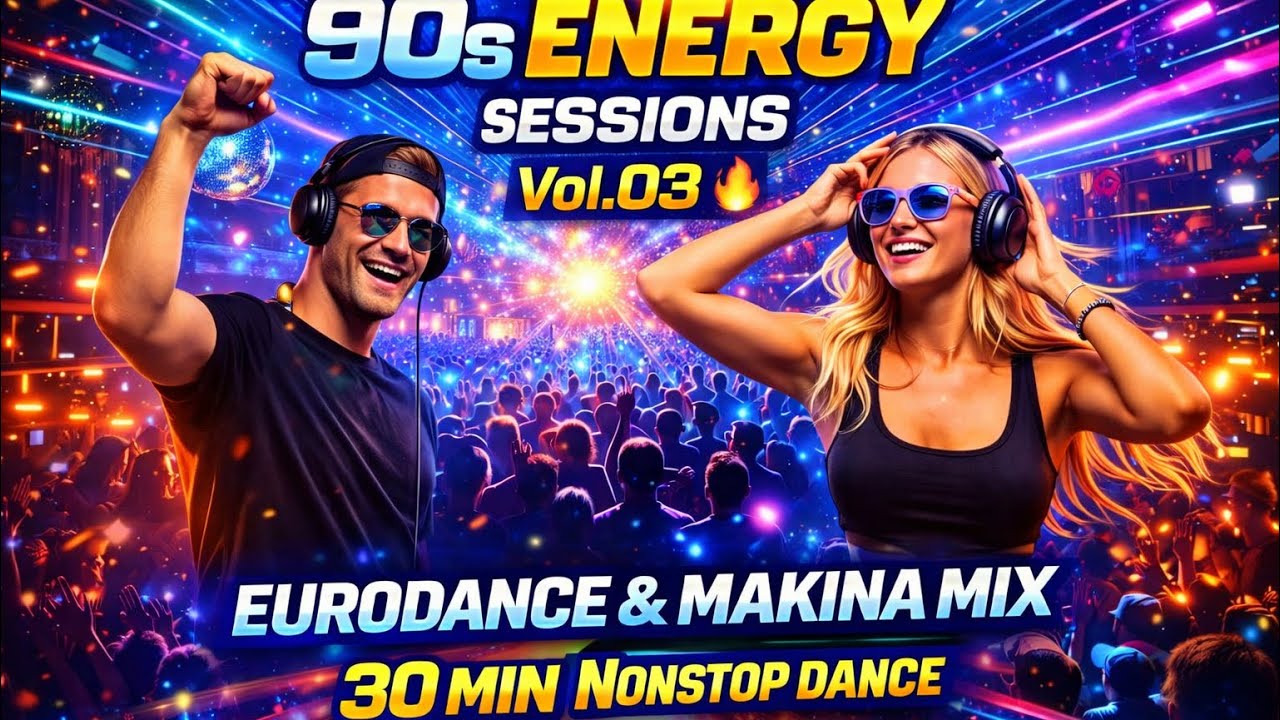 🔥 VOL003 EURODANCE MÁQUINA 🔥🎧 MEGAMIX 30 MINUTOS NON-STOP