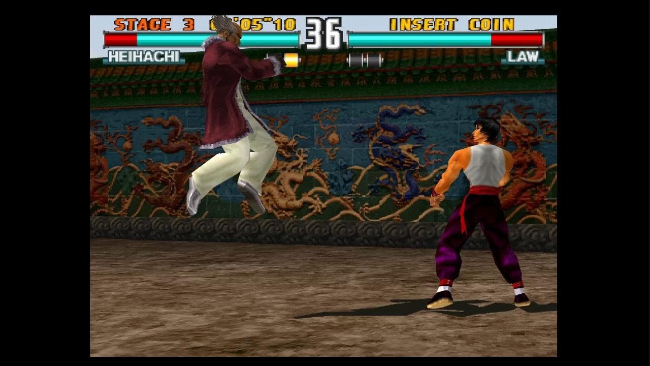 TEKKEN 3 #17 - Modo Arcade: Difícil - Heihachi