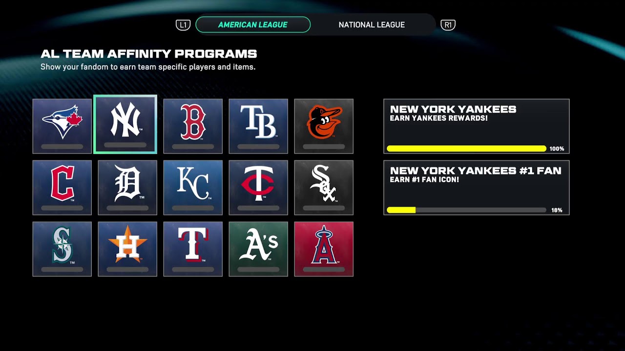 MLBTheShow! New Conquest Maps, and Team Affinity grind. Pls Like & Sub!
