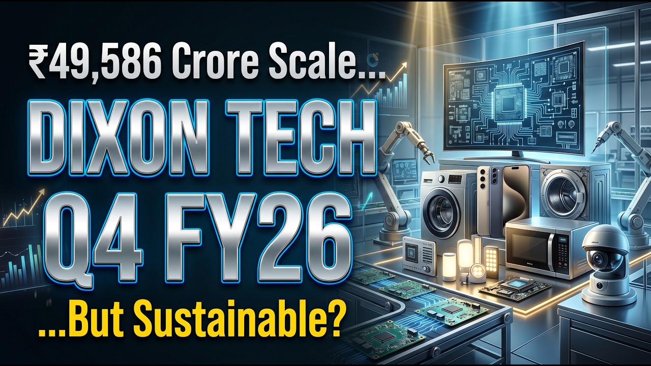 Dixon Technologies (DIXON): ₹49,586 Crore Scale&hellip; But Sustainable? | Q4 FY26 |