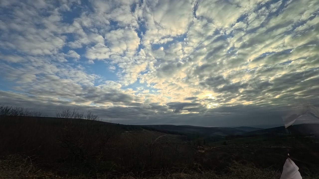 riding in sleive bloom (Baunreagh side)