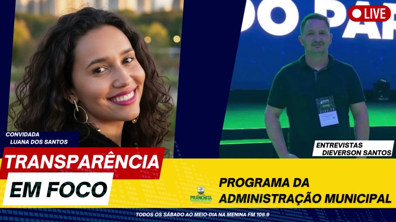 Confira o programa “Transparência em Foco”