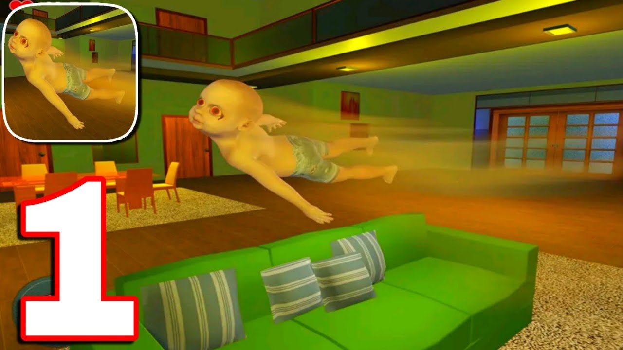Scary Baby in Horror Yellow House Game Full Gameplay Walkthrough || Level 1 to 6 ||