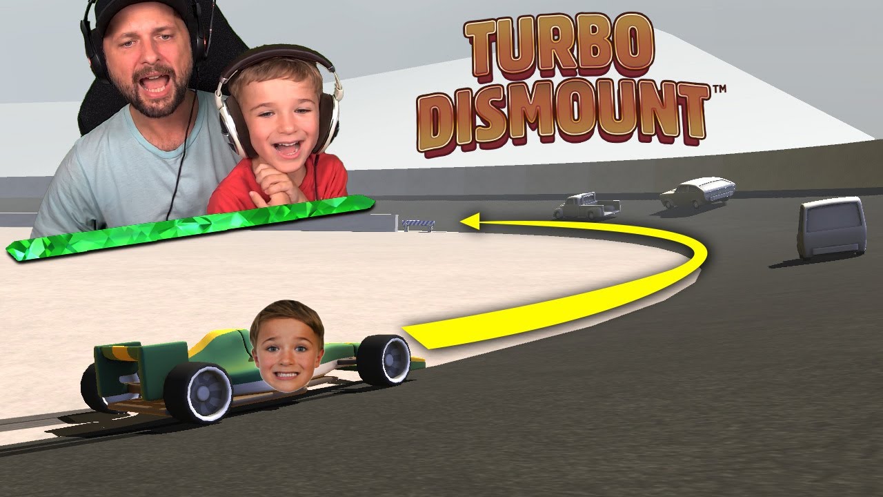 Formula 1 Track Racing in Turbo Dismount!