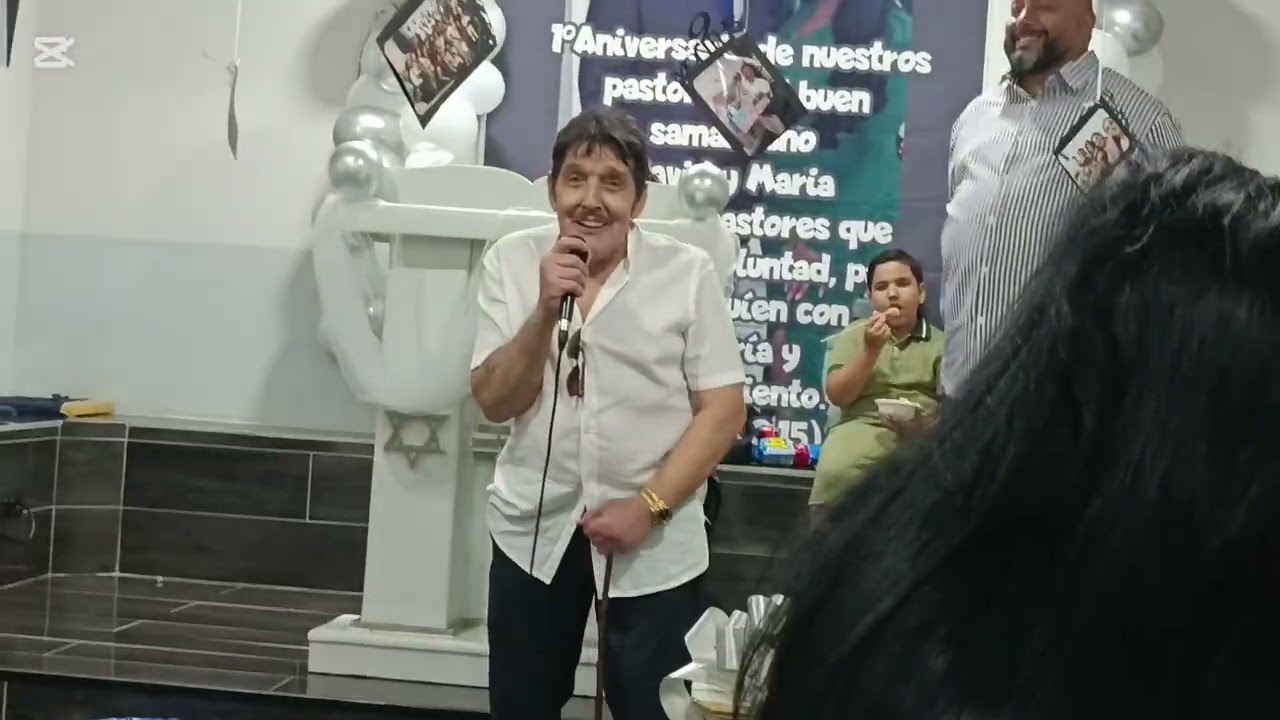 1°Aniversario de nuestros pastores David y Maria 