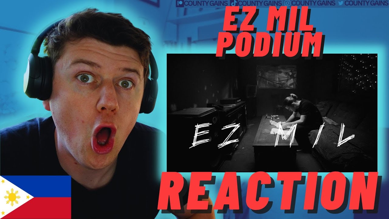 🇵🇭Ez Mil - Podium (Official Music Video) - IRISH REACTION