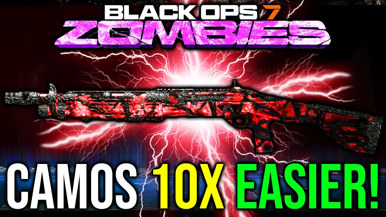 Прохождение камуфляжа зомби в Black Ops 7 стало в 10 раз проще!!!