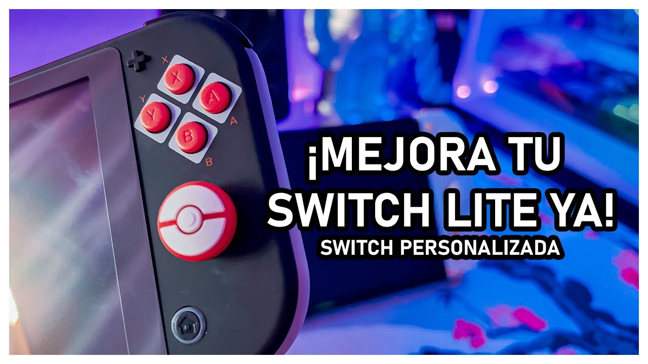 ¡Transforma tu NINTENDO SWITCH (LITE, OLED, NORMAL) con esta CARCASA de eXtremeRate! | MOD FÁCIL
