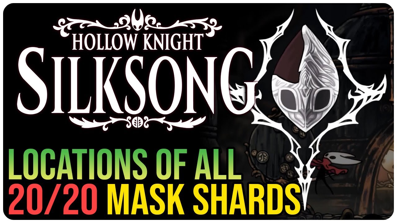All Mask Shard Locations &ndash; Hollow Knight Silksong &ndash; Masked Achievement