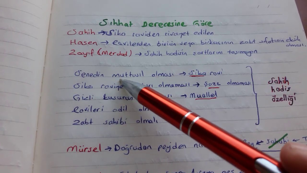 Hadis Öğrenim ve Öğretim Yöntemleri |DKAB |İHL