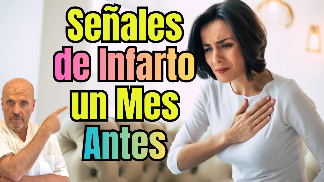 🚨 SIGNOS,SEÑALES Y SINTOMAS SILENCIOSOS DE INFARTO UN MES ANTES EN HOMBRES Y MUJERES 🚨