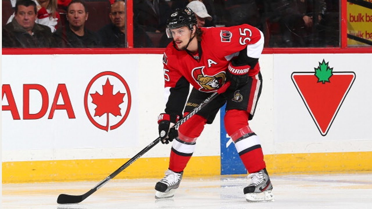Karlsson's wicked shot pops the water bottle