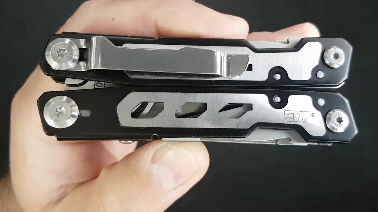 SQ Tools (SQT) SQKT2033 (HX Outdoors) 16-in-1 a escena: buen tamaño y peso para EDC