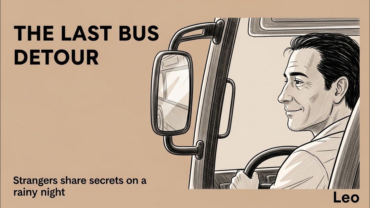 The Last Bus A Calm English Listening Story From Real Life