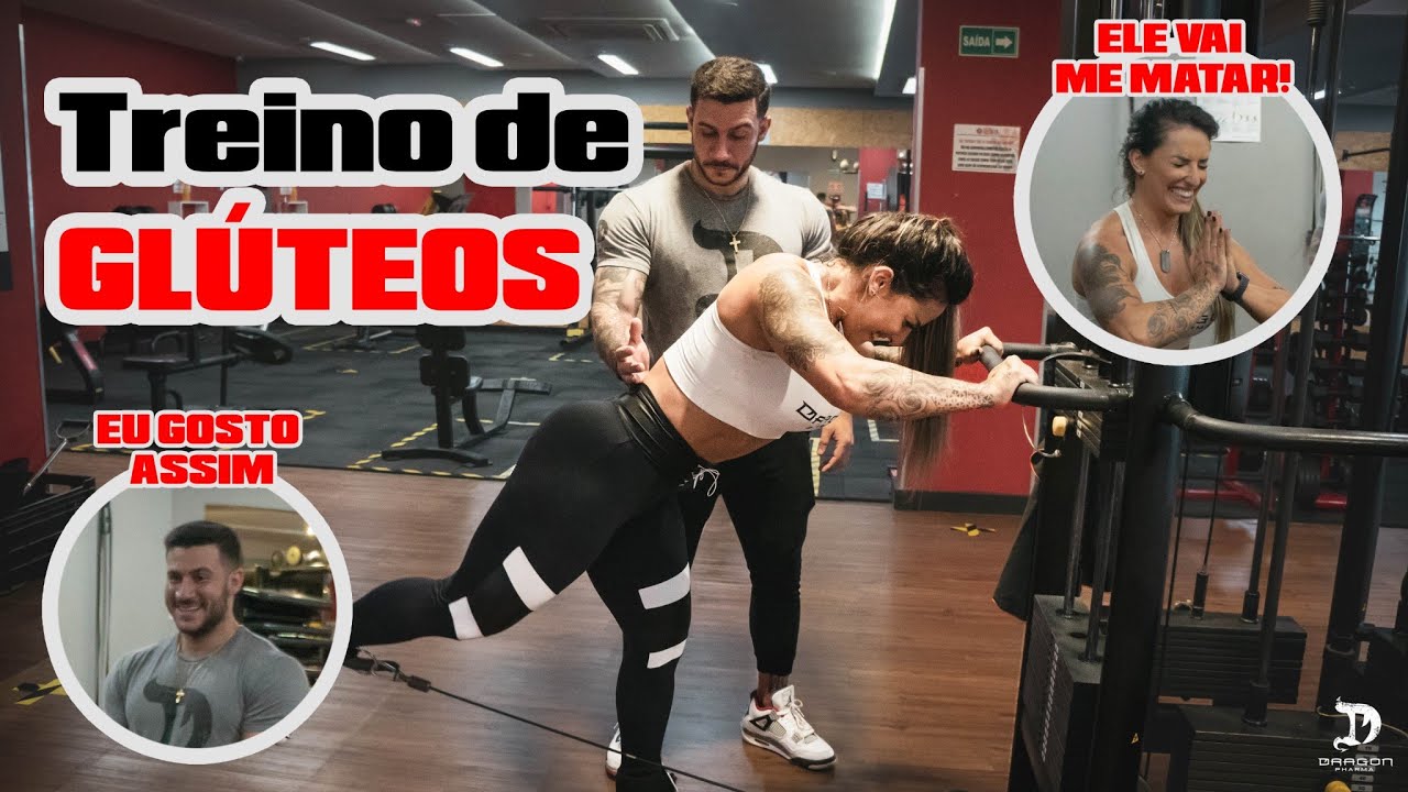 TREINO PARA CONSTRUIR GLÚTEOS COM RAY MILET | O HOMEM QUE CALOU A ALINE ANTIQUEIRA ! *4k*