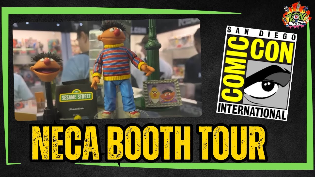 NECA Booth SDCC 2024 - Preview Night