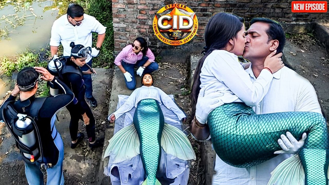 समुद्र के अंदर से निकली जलपरी - Daya ने कर लिया उसे Kiss  || CID || Latest  Episode ||
