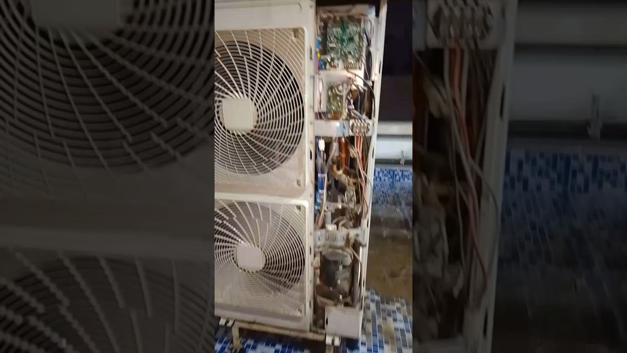 Daikin Vrv x Side Discharge 💥👍 outdoor 🪛 