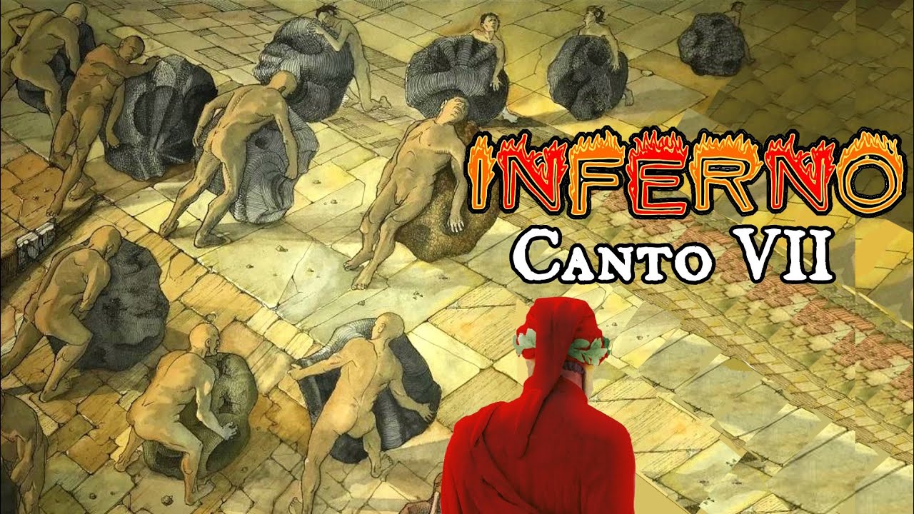 📖🔥 INFERNO, Canto VII - Avari, Prodighi e Iracondi 🤑😡 La Fortuna - Divina Commedia, Dante Alighieri