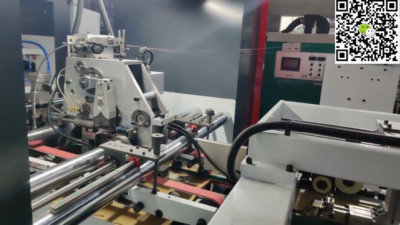 automatic stitiching and gluing machine