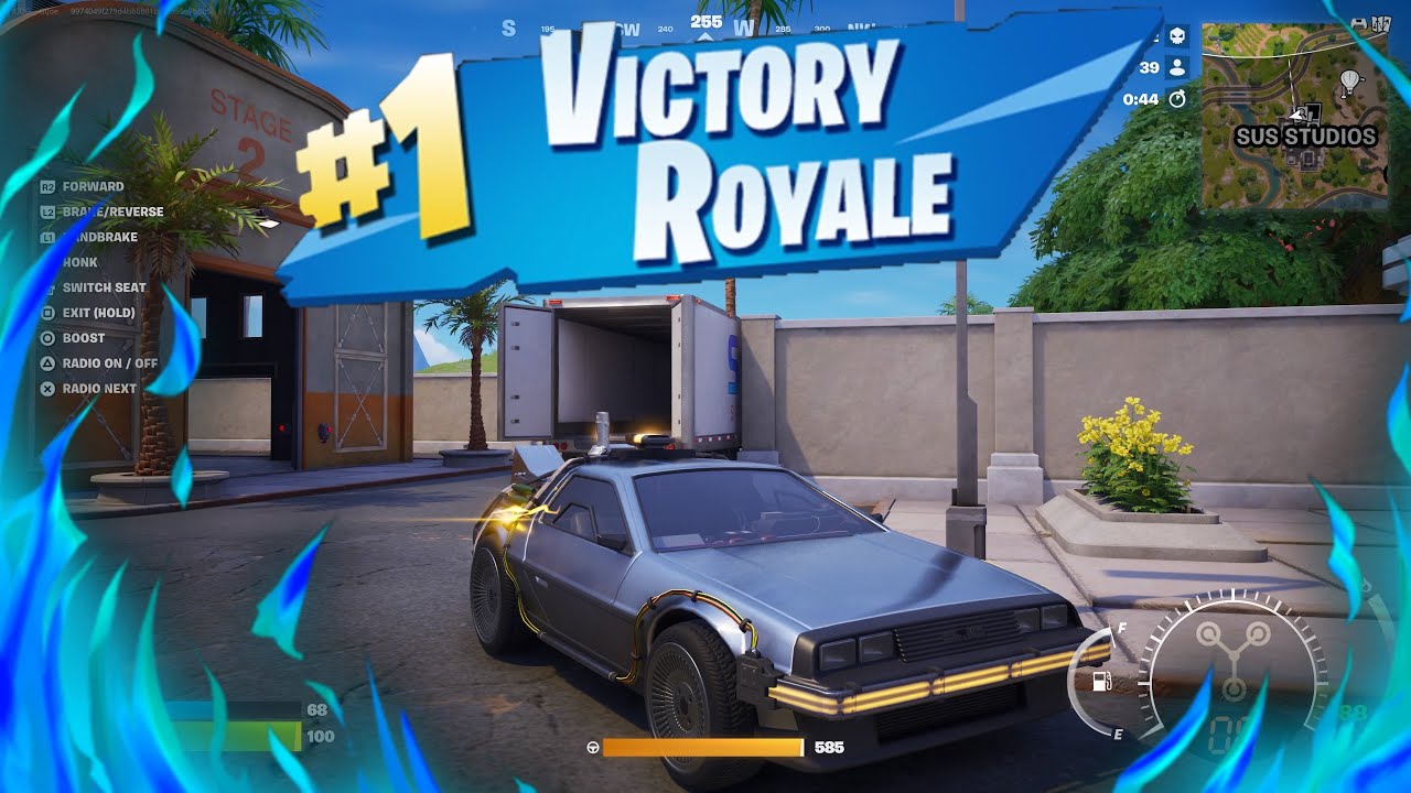 😱Back to the future is in Fortnite 😱