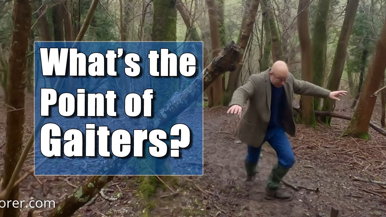 In Which I Test a Pair of Gaiters in Washington.