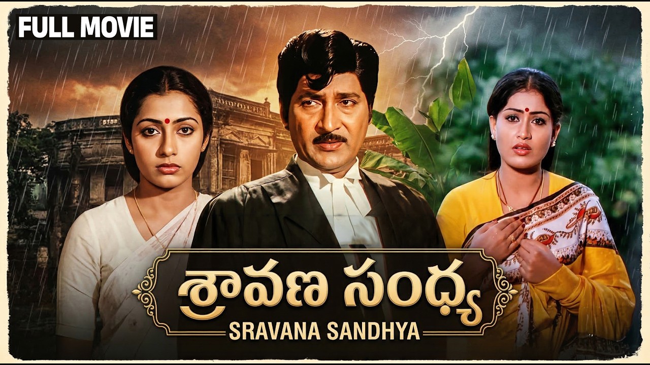 Sravana Sandhya Telugu Full Movie | Sobhan Babu | Vijayashanthi | Suhasini | Rao Gopal Rao