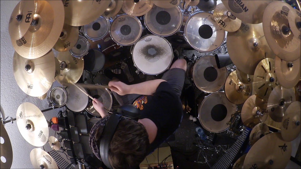 Genesis - Home By The Sea (live) Drum Cover (High Quality Sound)