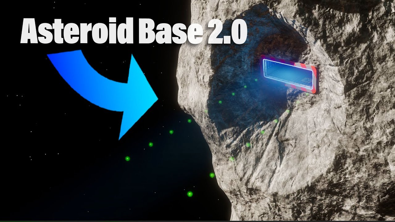 Massive Asteroid Base  - Unreal Engine 5 Space Game Devlog #24