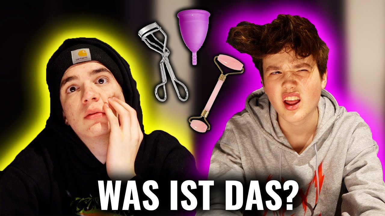 MORITZ und JO müssen FRAUENPRODUKTE ERRATEN! (komplett verwirrt😂) || VIDEO 397