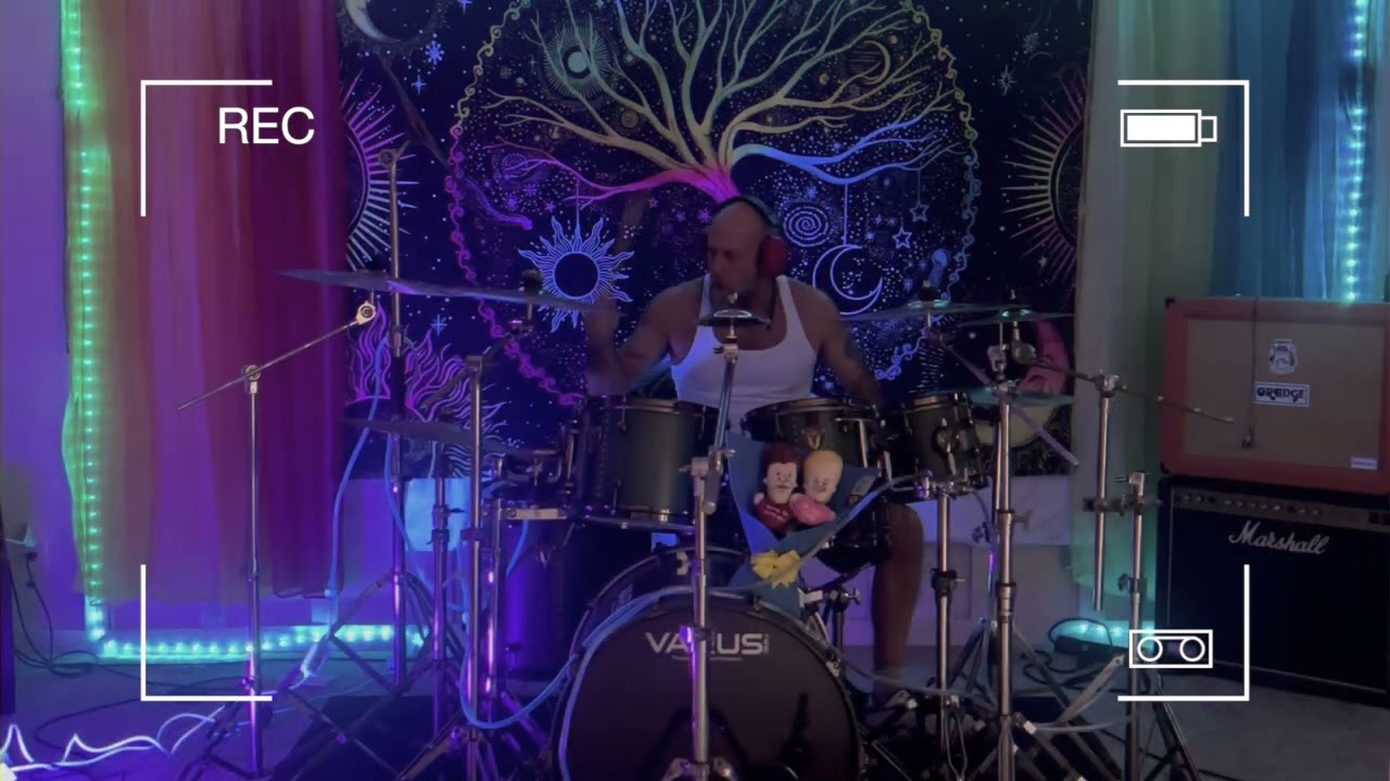 Chuck Smith the lead drummer for FlowState 
