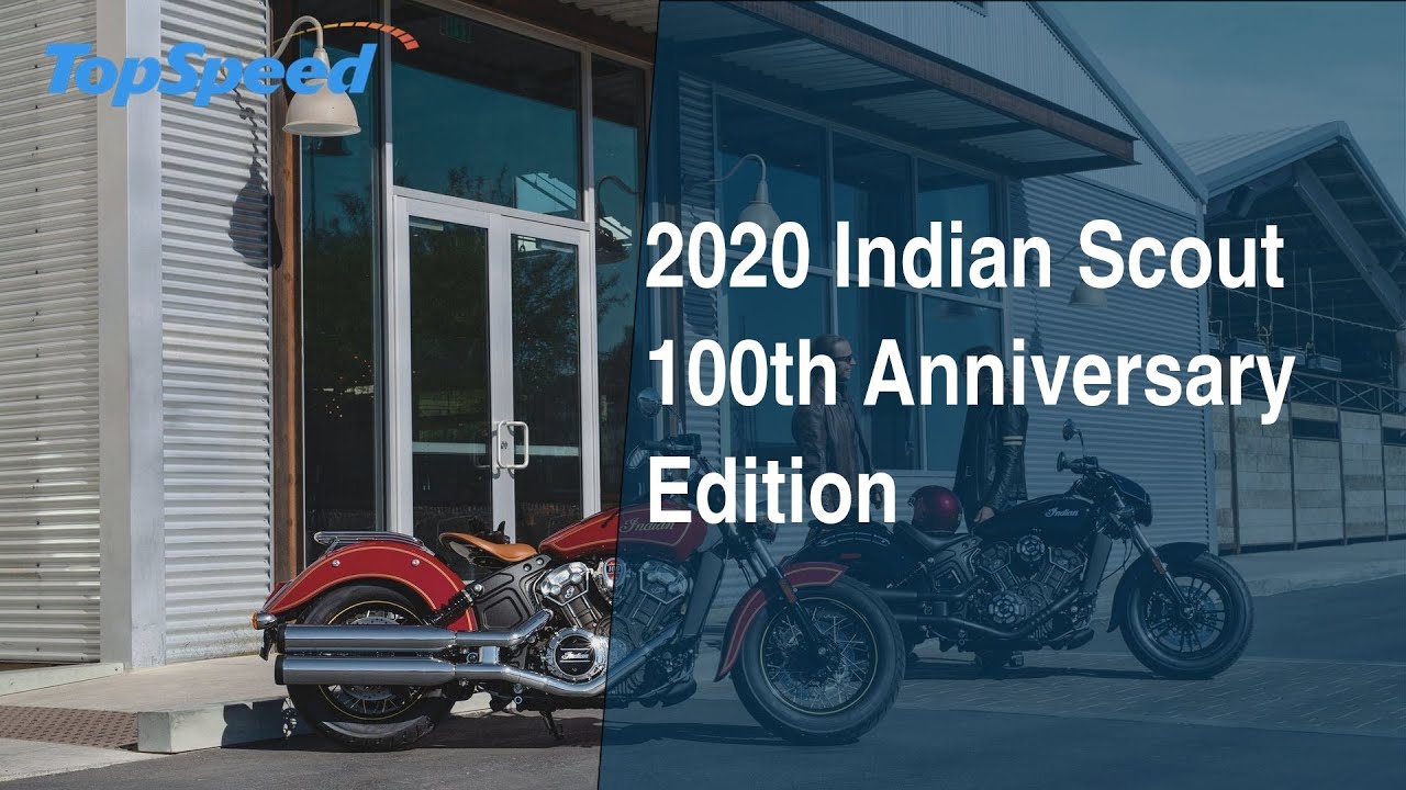 2020 Indian Scout 100th Anniversary Edition