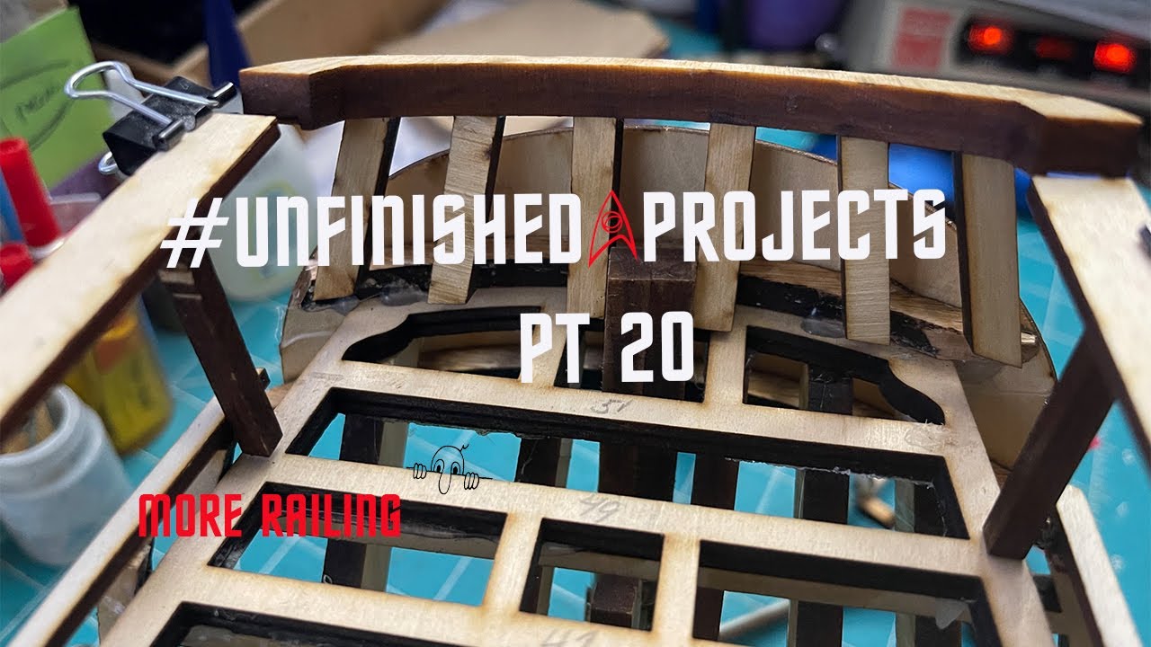 #unfinishedrprojects 20 - more railing