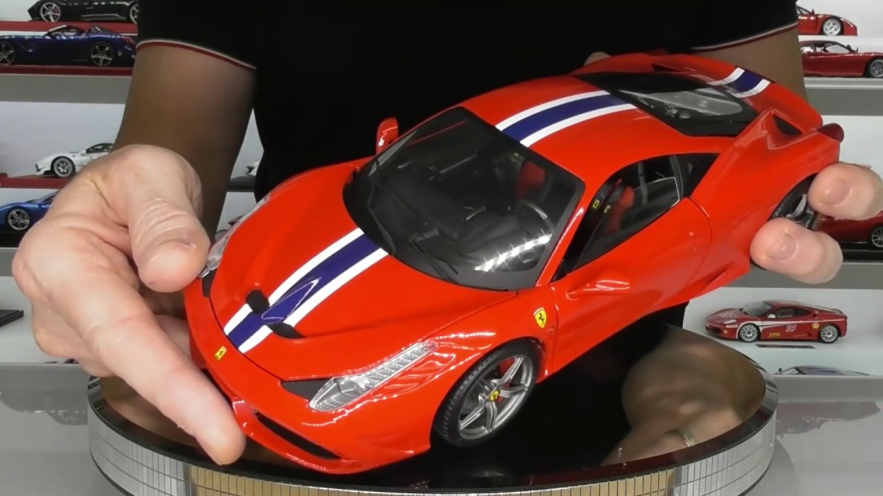 1/18 FERRARI 458 SPECIALE by HOTWHEELS ELITE Models - Full Review