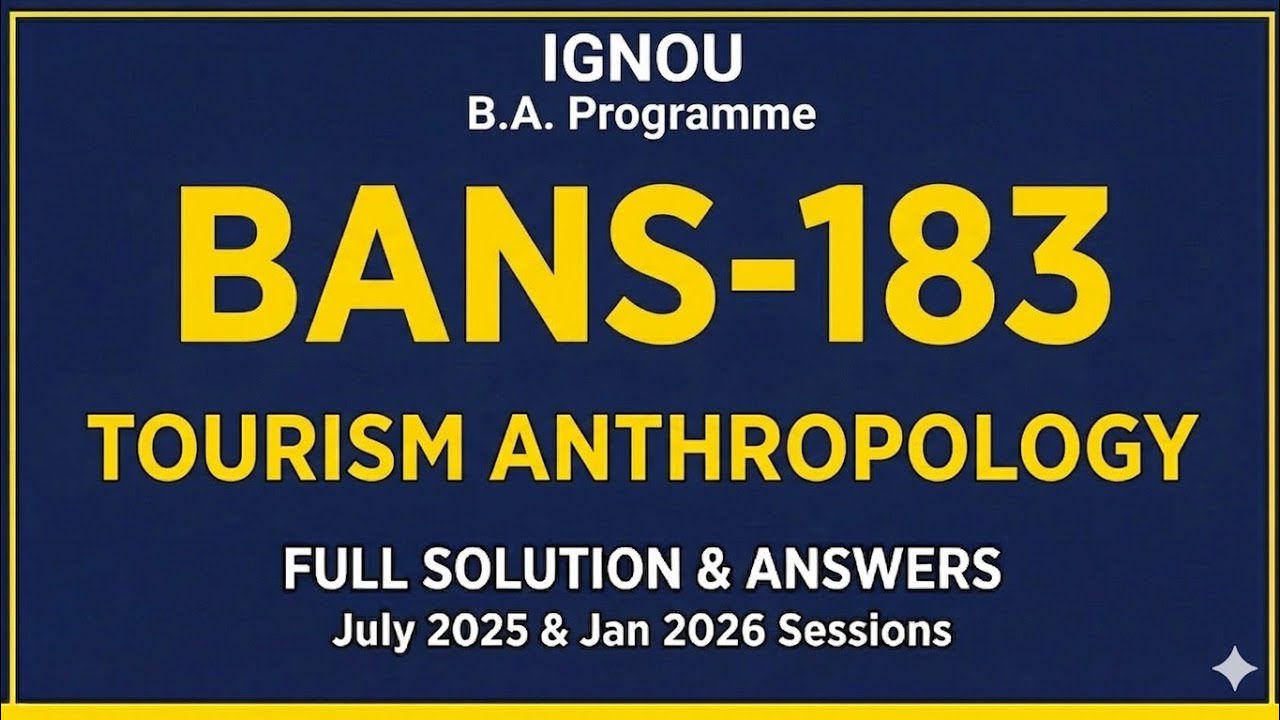 BANS 183 solved assignment 2026
