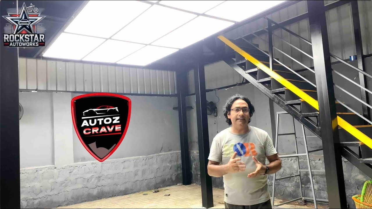 Rockstar Autoworks | 900W LED Panel Lights Installation for Car Detailing Studio (6x12 ft)