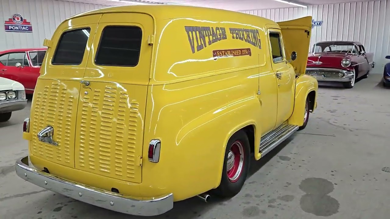 Custom 1956 Ford F100 Panel Wagon