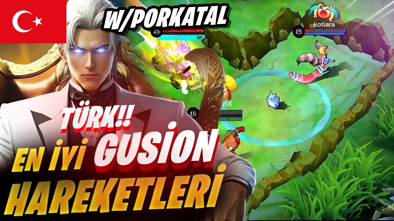 EN İYİ TÜRK GUSİON HAREKETLERİ!! Mobile Legends En İyi Hareketler