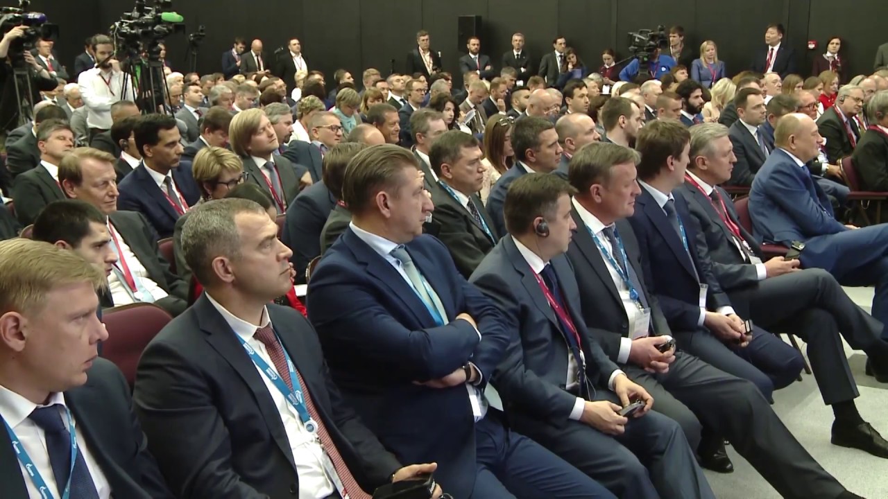 Выступление Алексея Миллера на Петербургском международном экономическом форуме &ndash; 2018