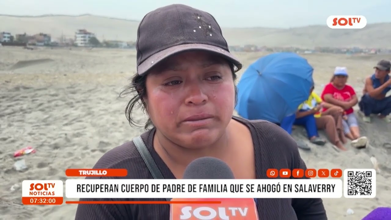 Trujillo: recuperan cuerpo de obrero desaparecido en mar de Salaverry