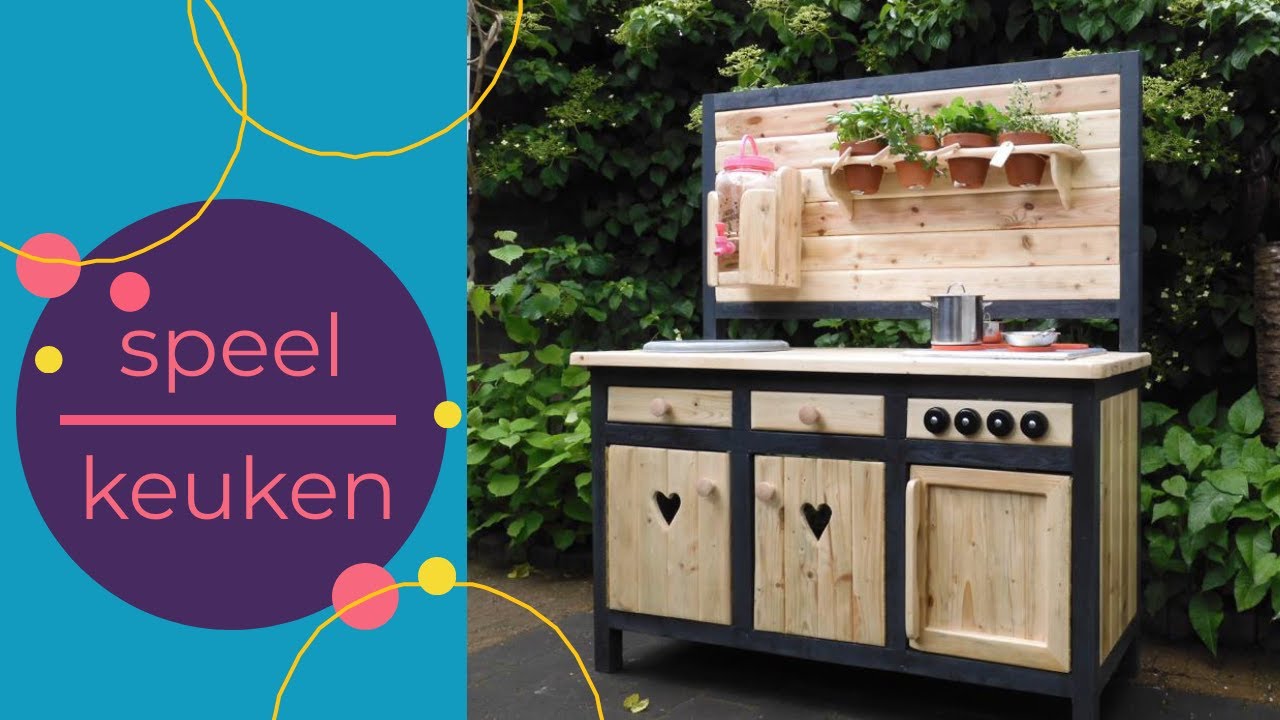 Mud kitchen / buitenspeelkeuken