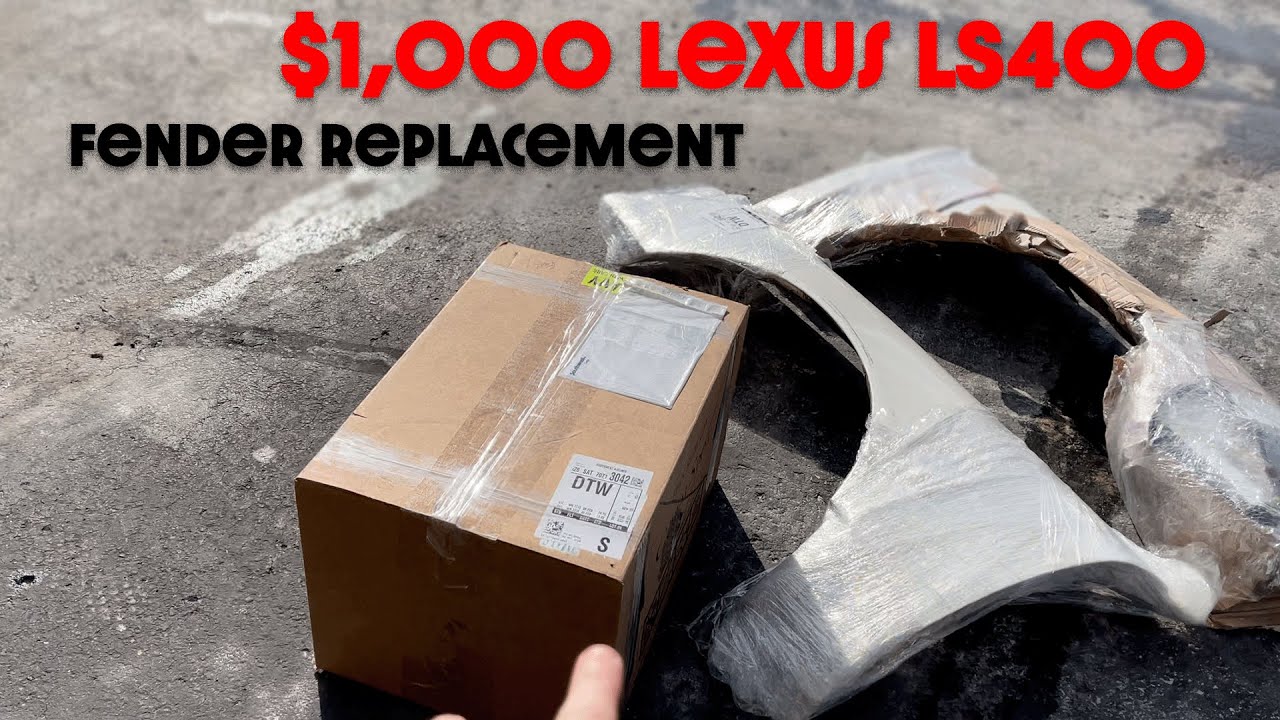 How To - Replace Fenders on a UCF20 Lexus LS400