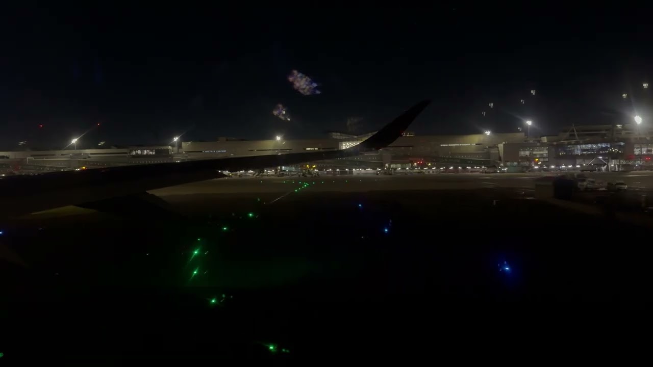 Takeoff From Johannesburg To Atlanta On A Delta A350-900XWB Jetliner Aircraft(4K)