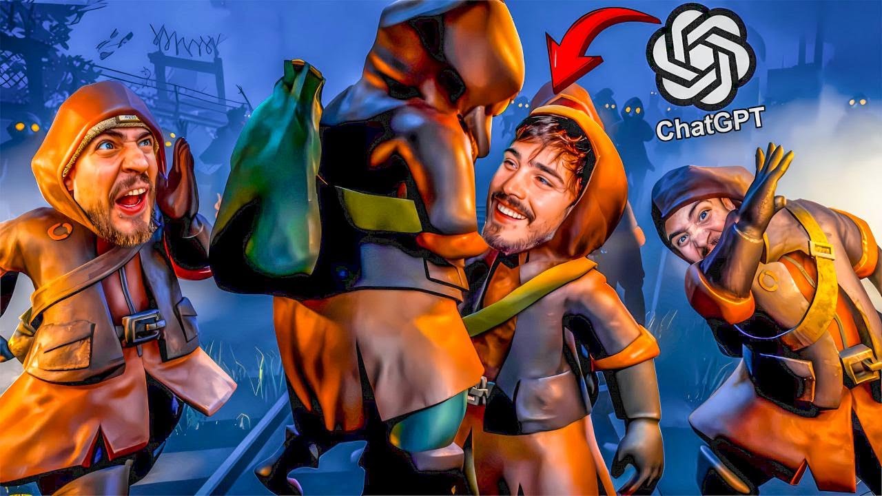 nesse jogo os monstros imitam VOCÊ E OS SEUS AMIGOS (até a voz kkkkkkk)