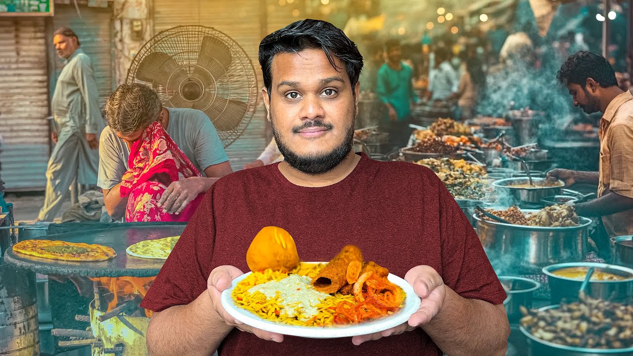 جولة أكل الشوارع في كشمير الهند 🇮🇳