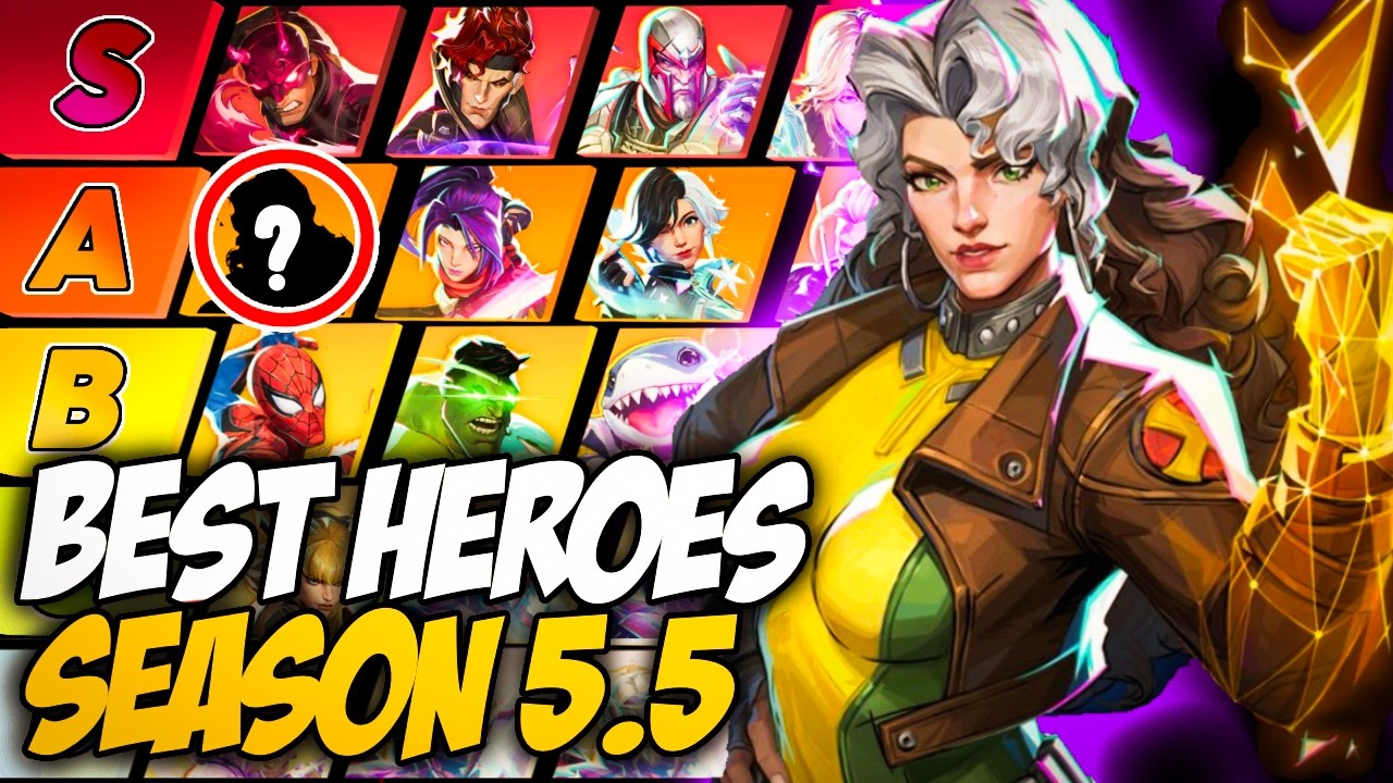 NEW Marvel Rivals Tier List SEASON 5.5  - Balance Patch