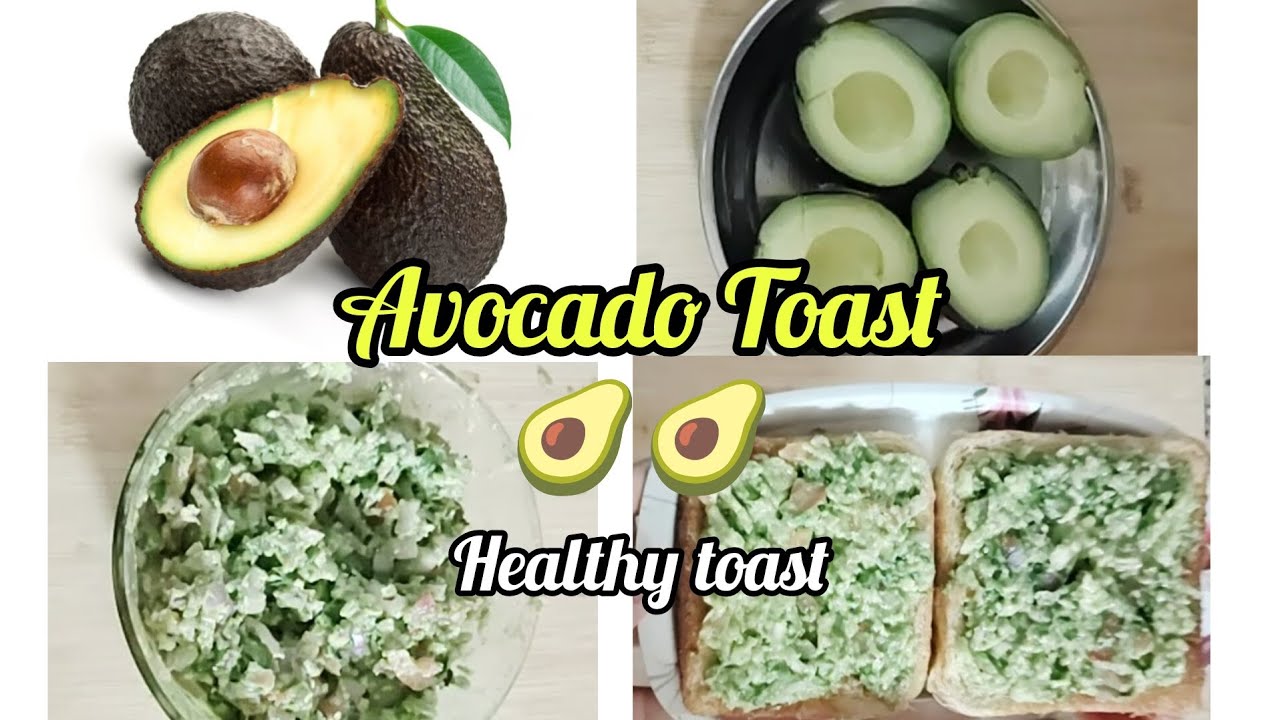 Avocado toast/ healthy breakfast recipe/easy avocado toast🥑🍞#avocado #avocadotoast #healthyfood 